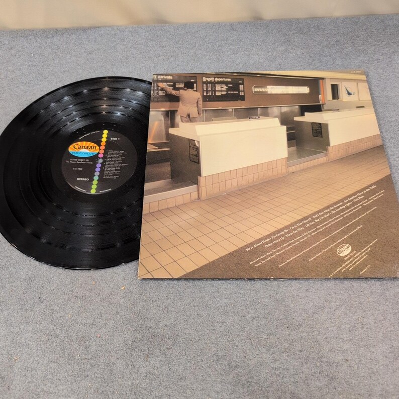 The Happy Goodman Family Better Hurry Up! Vinyl LP Canaan Records CAS-9860 1979 image 2
