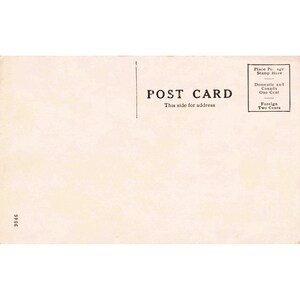Tucson Arizona Vtg Postcard A Modern Home Linen Architecture Unposted #9846 bild 2