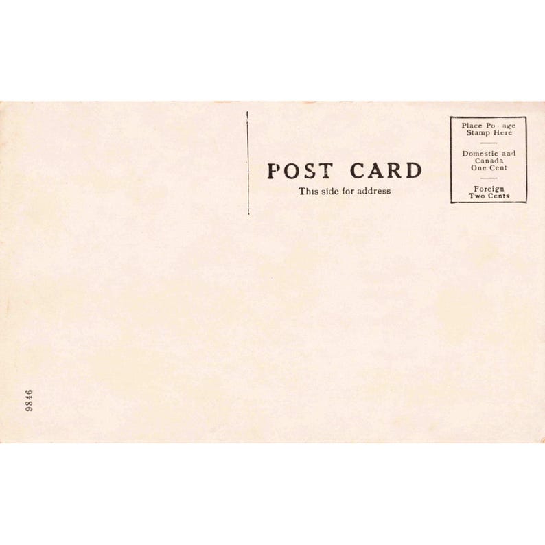 Tucson Arizona Vtg Postcard A Modern Home Linen Architecture Unposted #9846 bild 2
