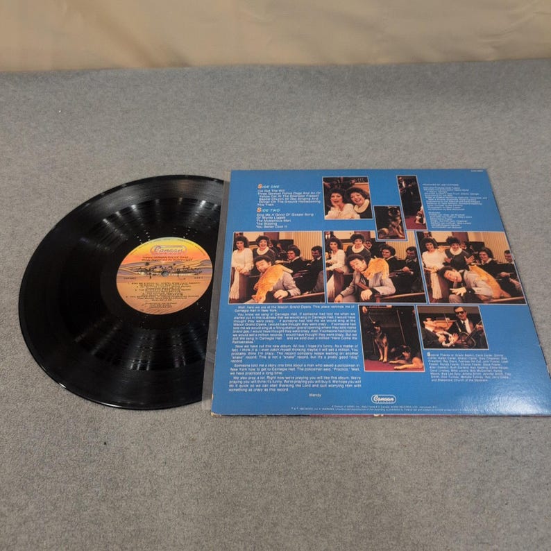 Wendy Bagwell and the Sunliters Live Vinyl LP Record Canaan CAS-9869 Gospel image 2