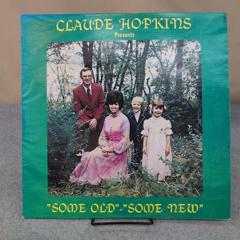 Claude Hopkins Some Old Some New Gospel Vinyl LP NR5220 Mono Record image 1