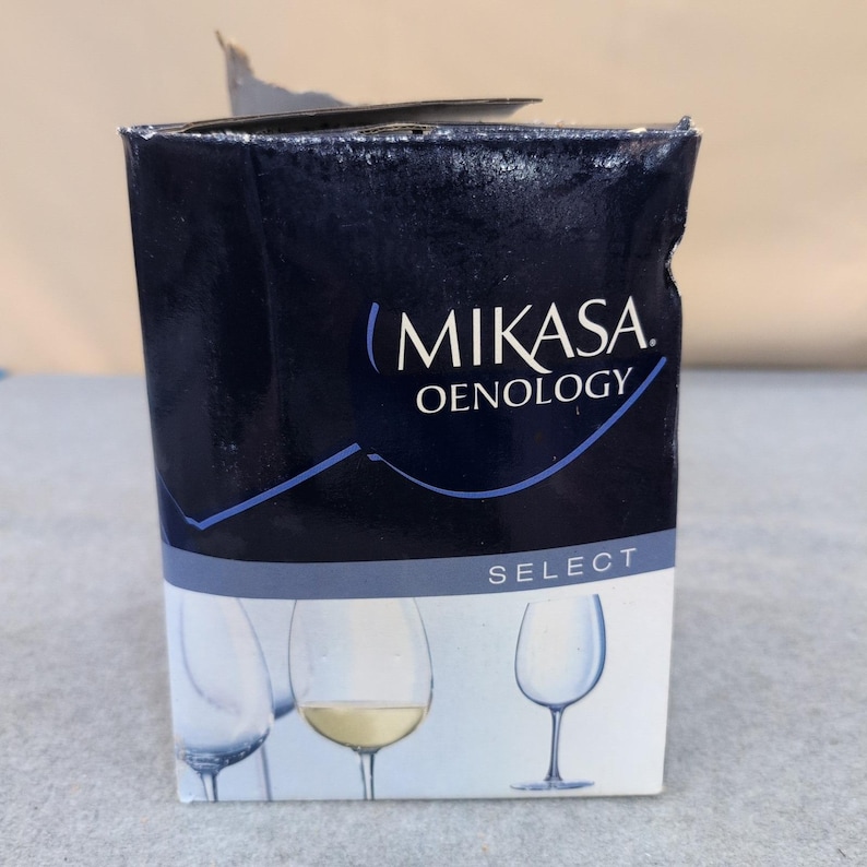 Mikasa Oenology Select White Wine Glasses Set of 4 Kwarx Made in France image 1