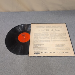 Florida Boys Quartet Look Up To Jesus Vinyl LP Canaan Records CA-4621-LP Gospel image 3