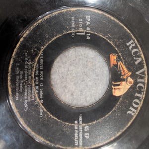 Elvis Presley Jailhouse Rock 45 EP RCA Victor EPA-4114 1957 Vinyl Record image 2