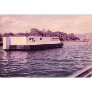 Vintage 1970s Pearl Harbor Battleship Row USS Tennessee Nevada Photos Lot of 8 image 8