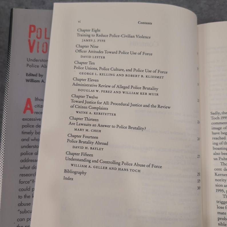 Police Violence Understanding Controlling Abuse of Force Geller Toch Yale 1996 image 4