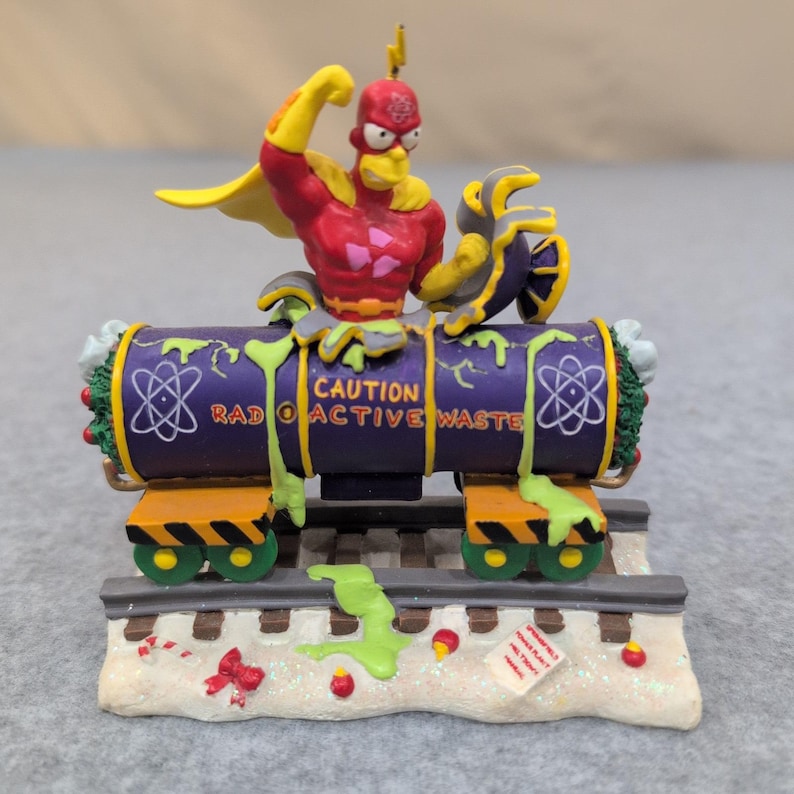 Die SIMPSONS Weihnachtsexpress 2004 Eine Kleine Urlaubsaktion Radioactive Man 2004 Auto Bild 1