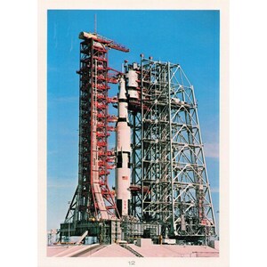 Vintage 1970s Florida Lot of 9 Photos Disney World NASA Apollo Saturn V KSC image 5