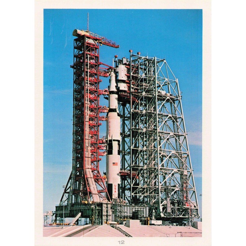 Vintage 1970s Florida Lot of 9 Photos Disney World NASA Apollo Saturn V KSC image 5