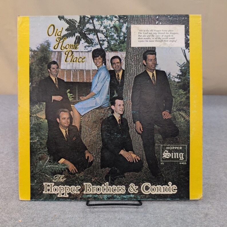 The Hopper Brothers & Connie Old Home Place Vinyl LP Record Mark V HS 4405 VG image 1