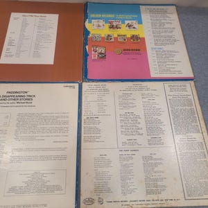 ヴィンテージ子供向けレコードセット パディントン ババール ゴールデンブックス LP 6枚組 画像 5