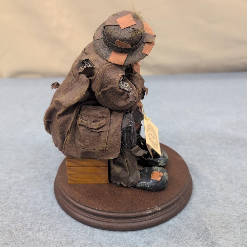 Emmett Kelly Jr., Real Rags "The Thinker 2" Collection Clown Figurine Limited Ed image 4