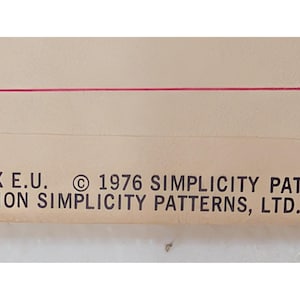 Patron de couture Simplicity 76 de VTG 7533 Hauts sans manches UC/FF image 3