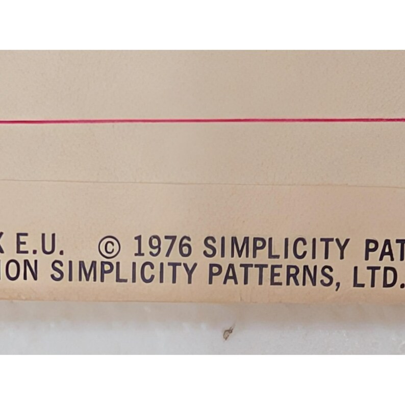 Patron de couture Simplicity 76 de VTG 7533 Hauts sans manches UC/FF image 3