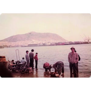 4 Vintage 1970s Busan Korea Jagalchi Harbor Market Photos Pusan Color Prints image 2