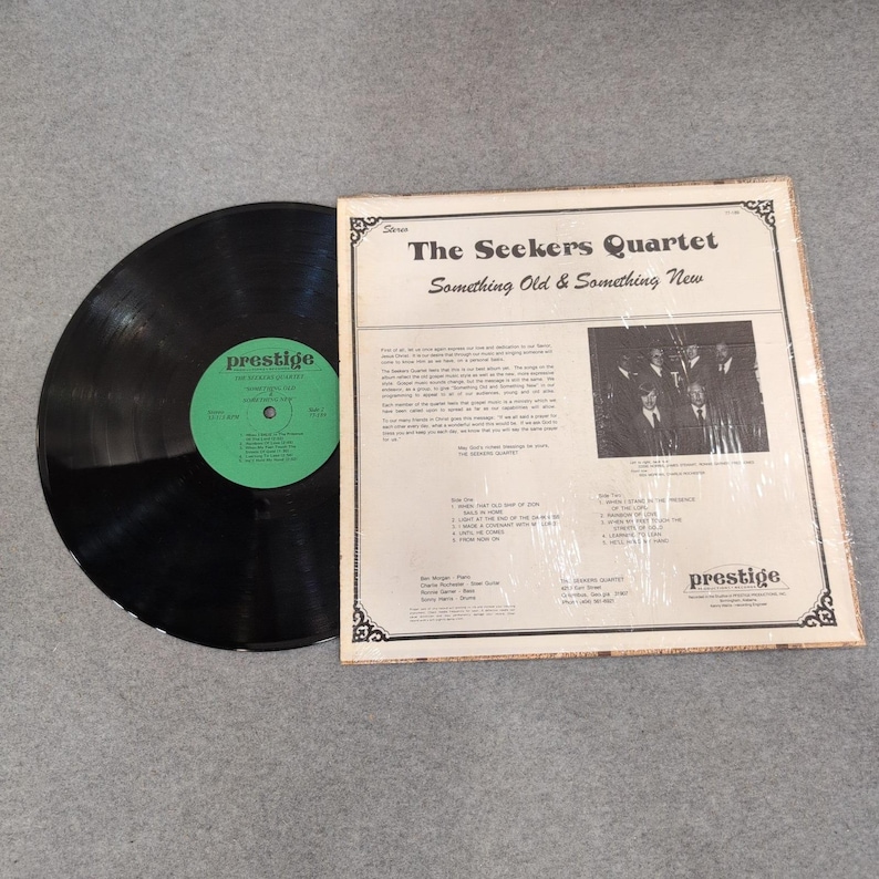 Something Old & Something New - The Seekers Quartet Vinyl LP Gospel image 2