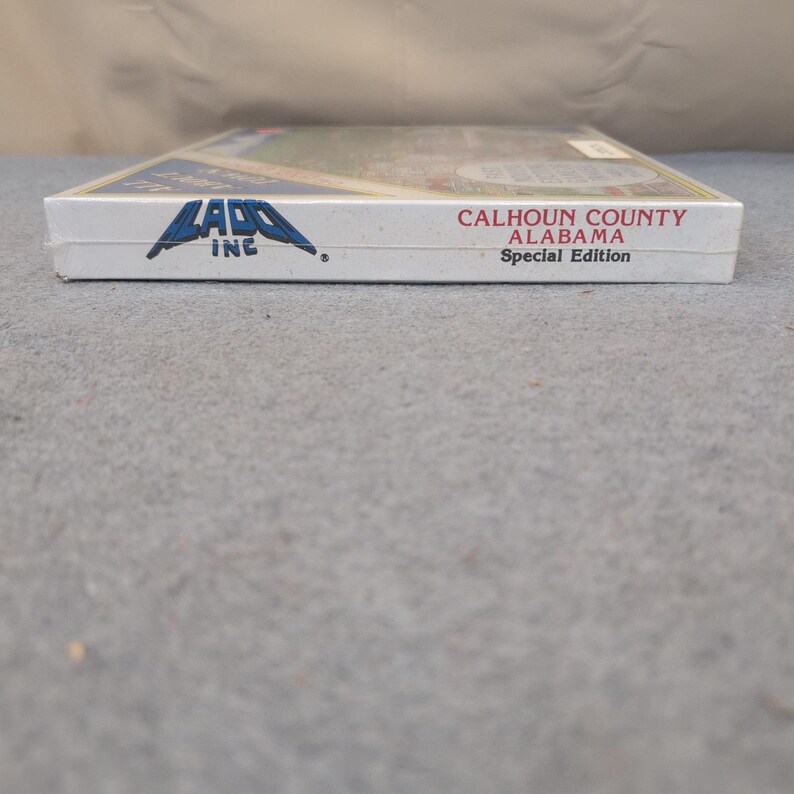 Vtg 1979 All About Town Calhoun County Alabama Board Game Anniston New image 3