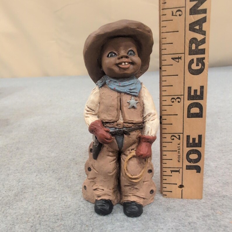 Figurine All God's Children Eli Cowboy Martha Holcombe Édition 1403 46 1985 image 4