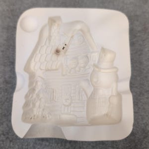 Air Capitol Molds Inc スノーマンとキッズ用セラミックモールド A358 クリスマスホリデーデコレーション 画像 1