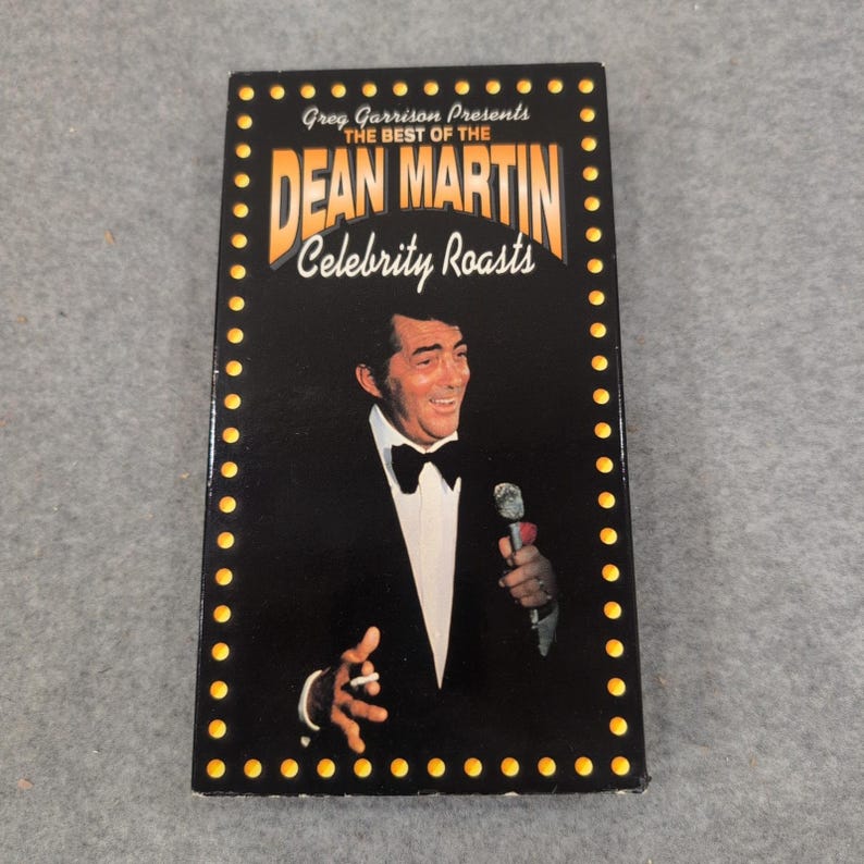 The Best of the Dean Martin Celebrity Roasts VHS Guthy-Renker Video Comedy Tape image 1