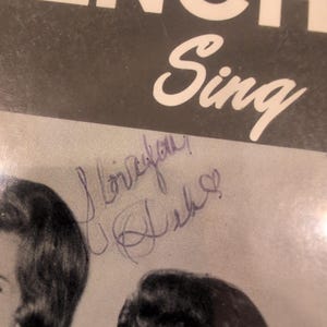 Monroe Lipscomb & The French Sisters Sing If You Believe Vinyl LP Sealed Signed image 4