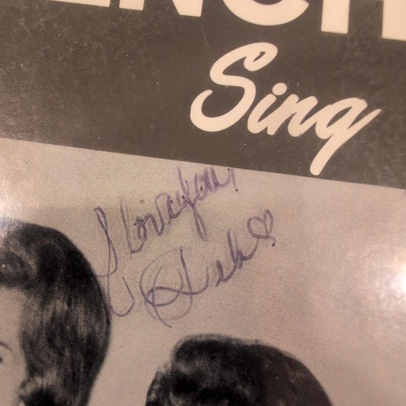 Monroe Lipscomb & The French Sisters Sing If You Believe Vinyl LP Sealed Signed image 4