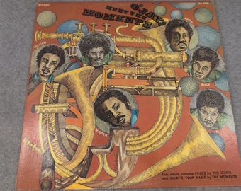 The O'Jays Meet The Moments LP Stang ST-1024 DJ Copy Promo White Label 1974