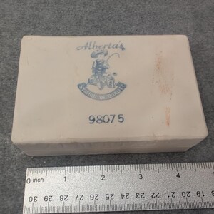 Alberta's Molds Inc 1978 Lantern Christmas Holly Ceramic Slip Casting Mold A121 image 4