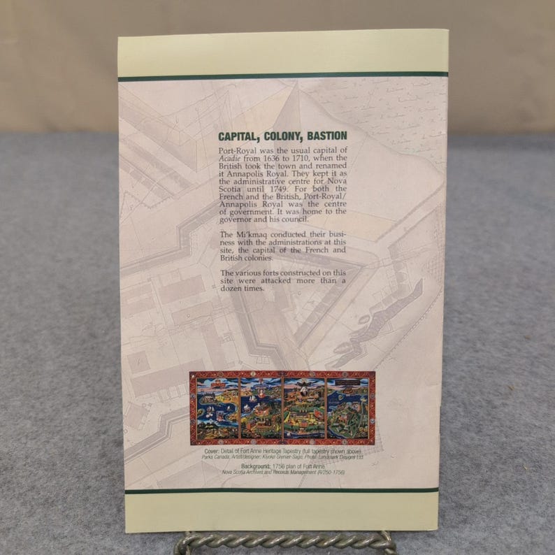 The Story of Fort Anne Canada National Historic Site Booklet Parks Canada 2004 image 2