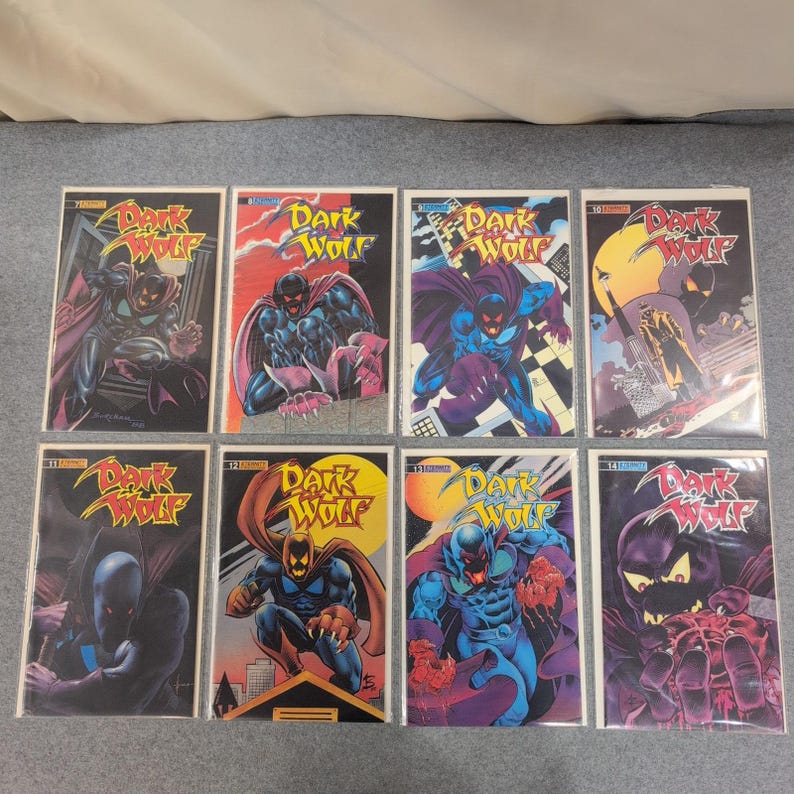 Dark Wolf Eternity Comics Lot Hefte 7 8 9 10 11 12 13 14 Kupferzeit NM Bild 1