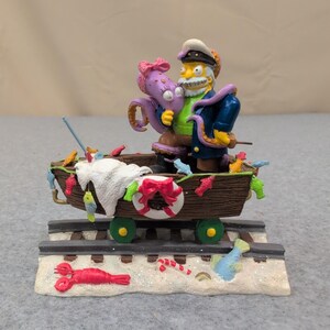 The Simpsons Christmas Express Holiday On the High Seas Sea Captain Sculpture image 1