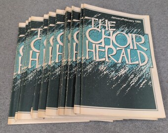 The Choir Herald Magazine January February 1995 Vol 98 No 3 Bulk Set of 16