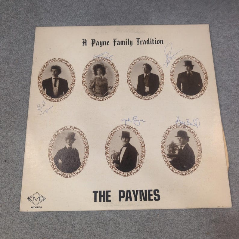 The Paynes A Payne Family Tradition Signed Vinyl LP KMR Records Gospel 33260705 image 1