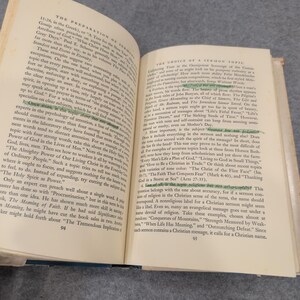 La preparación de sermones, Andrew W. Blackwood, 1948, tapa dura, Abingdon Press imagen 6