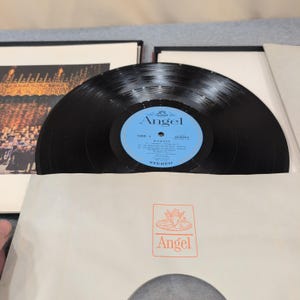 Klemperer Conducts Wagner Philharmonia Orchestra Angel Records 2-LP Box SB-3610 image 3