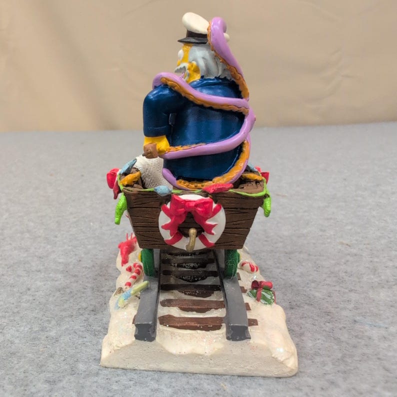 The Simpsons Christmas Express Holiday On the High Seas Sea Captain Sculpture image 4