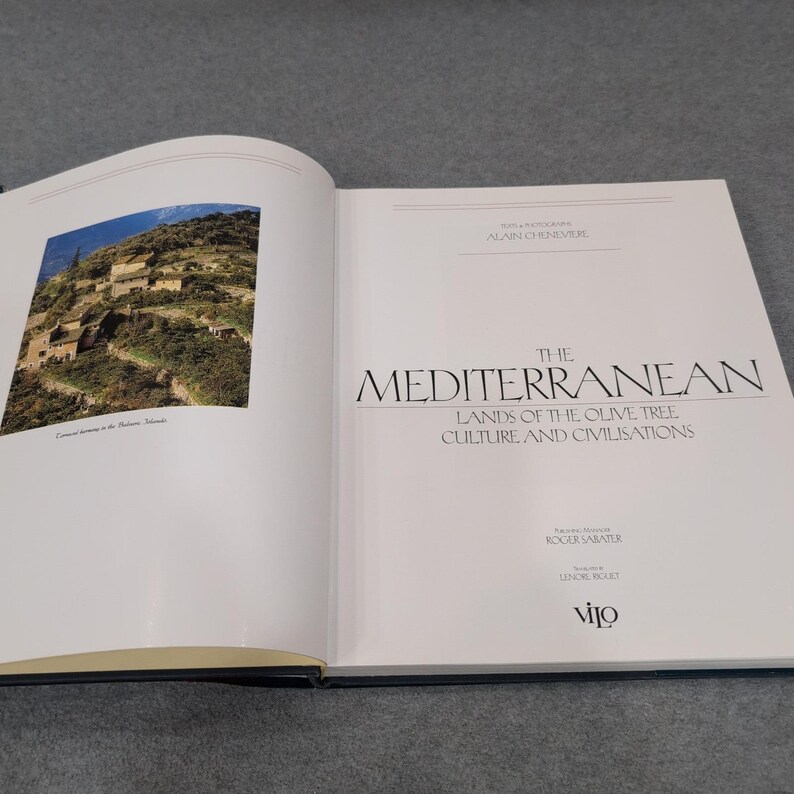 The Mediterranean Lands Olive Tree Culture Civilizations Alain Cheneviere 1997 image 3
