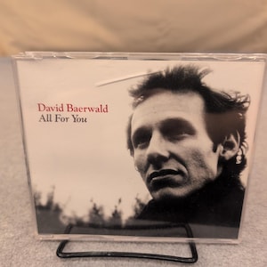 David Baerwald All For You CD Single Promo 1990 A&M Records Bedtime Stories CD5 image 1