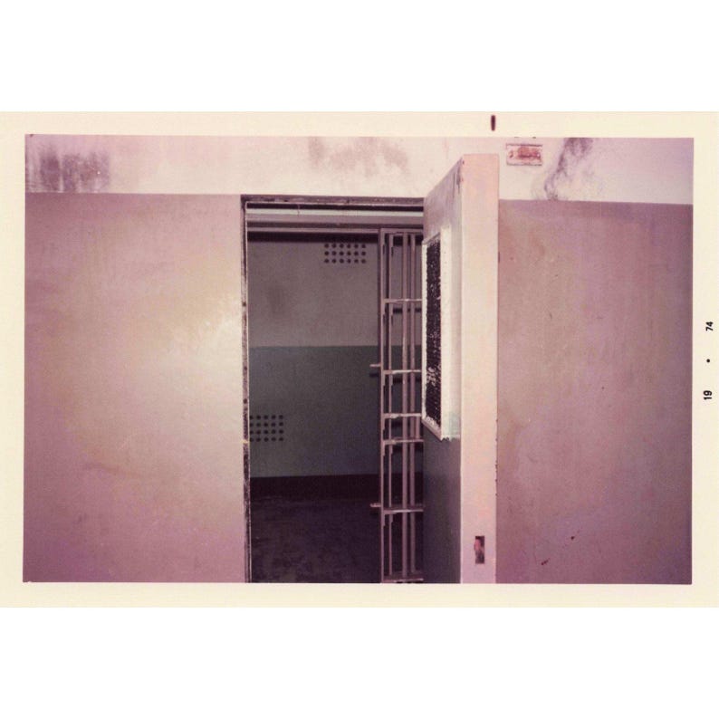 Vintage 1974 Alcatraz Island San Francisco Prison Cell Block Photo Lot of 13 image 8