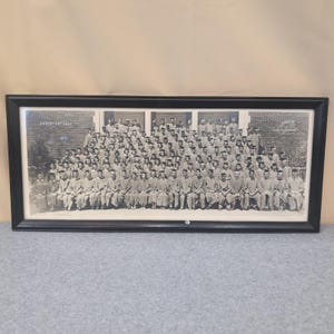 Vintage Anniston High School 1950 Class Graduation Photo Framed Lance Johnson image 1