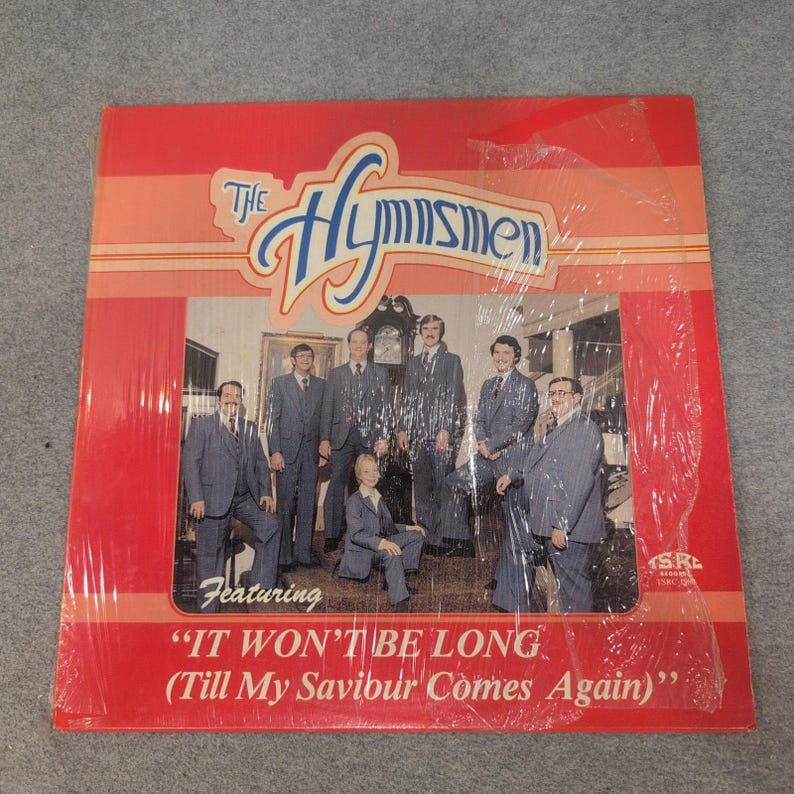 The Hymnsmen It Won't Be Long Till My Saviour Comes Again Vinyl LP TSRC-1980 image 1