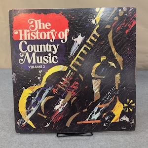 The History of Country Music Volume 2 UMI Vinyl 2-LP Johnny Cash Dolly Parton image 1