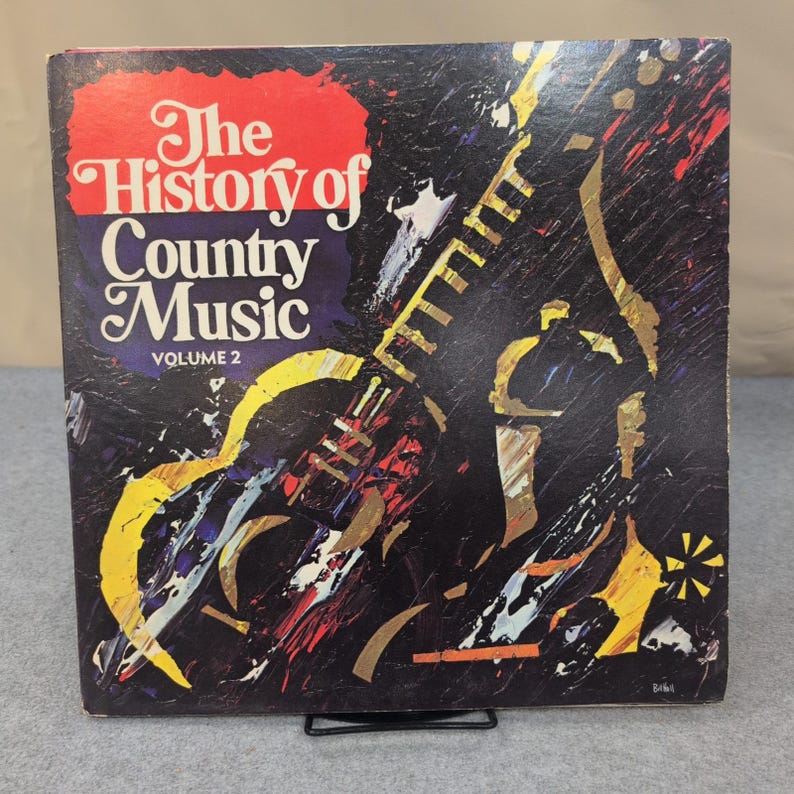 The History of Country Music Volume 2 UMI Vinyl 2-LP Johnny Cash Dolly Parton image 1