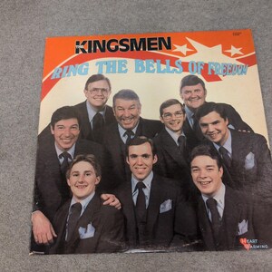 Die Kingsmen läuten Die Glocken Der Freiheit Vinyl LP Südliche Evangelium VG- Bild 1