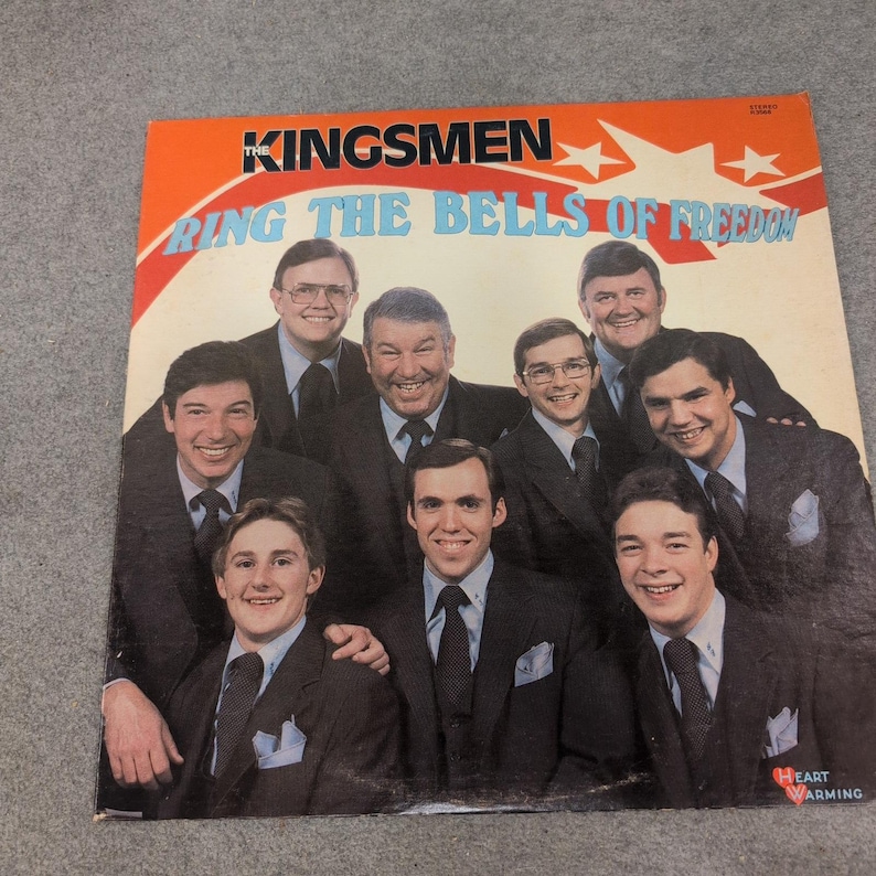 Die Kingsmen läuten Die Glocken Der Freiheit Vinyl LP Südliche Evangelium VG- Bild 1