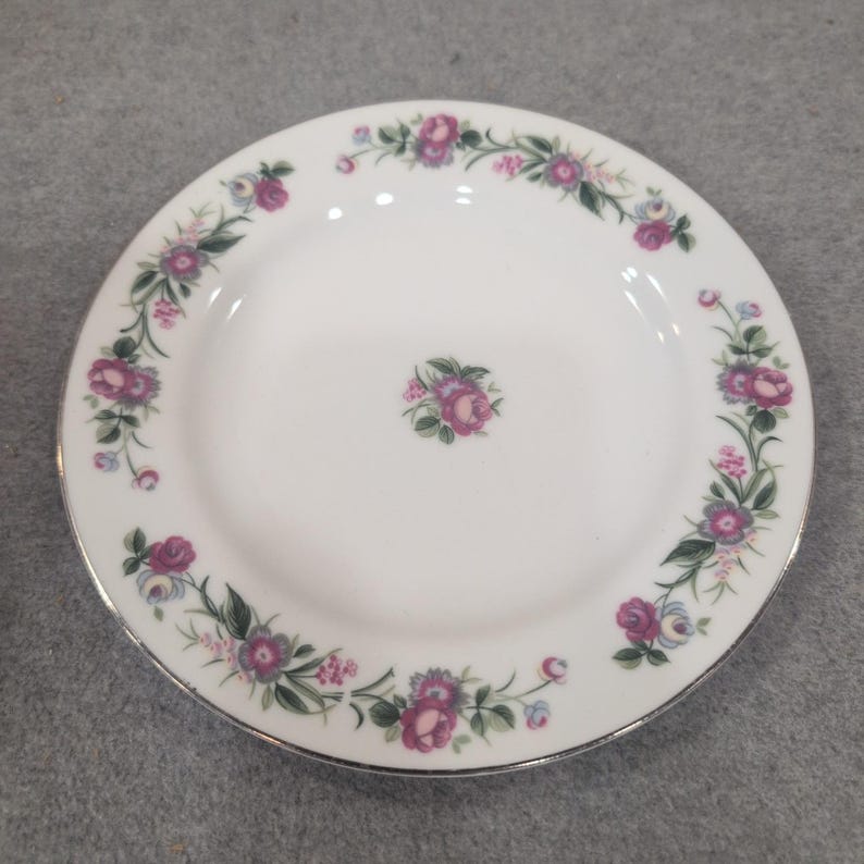 Sheffield Fine China Jubilee JE 81 Demitasse Cup and Saucer Set Floral Japan image 3