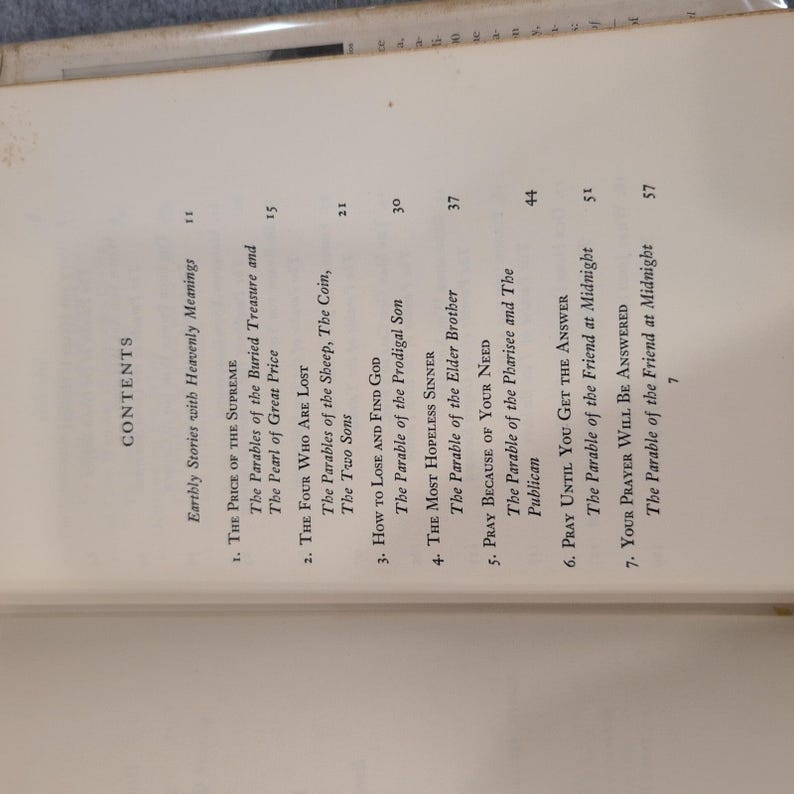 Wenn das Herz hungrig ist Die Gleichnisse Christi für heute Charles L Allen Hardcover Bild 5