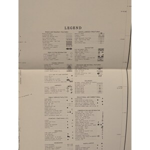 Vintage 1979 General Highway Map Lamar County Alabama Wall Art 21" x 18" image 3
