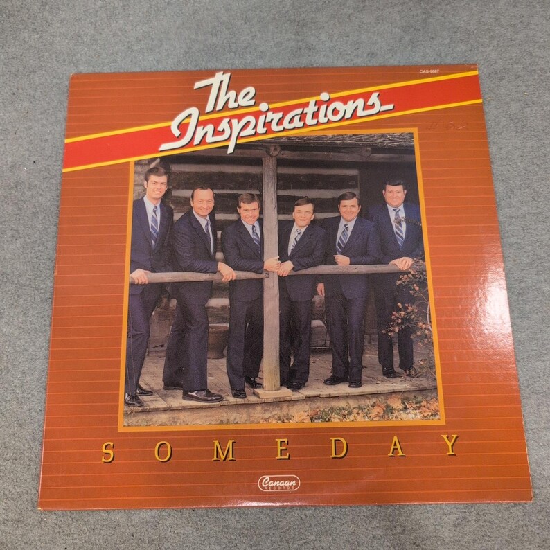 The Inspirations Someday Vinyl LP Canaan Records CAS-9887 Southern Gospel 1982 image 1