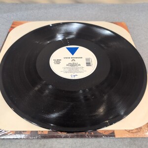 Steve Winwood Roll With It 12" Vinyl Single 1988 45 RPM 0-96648 Remix VG+ image 3
